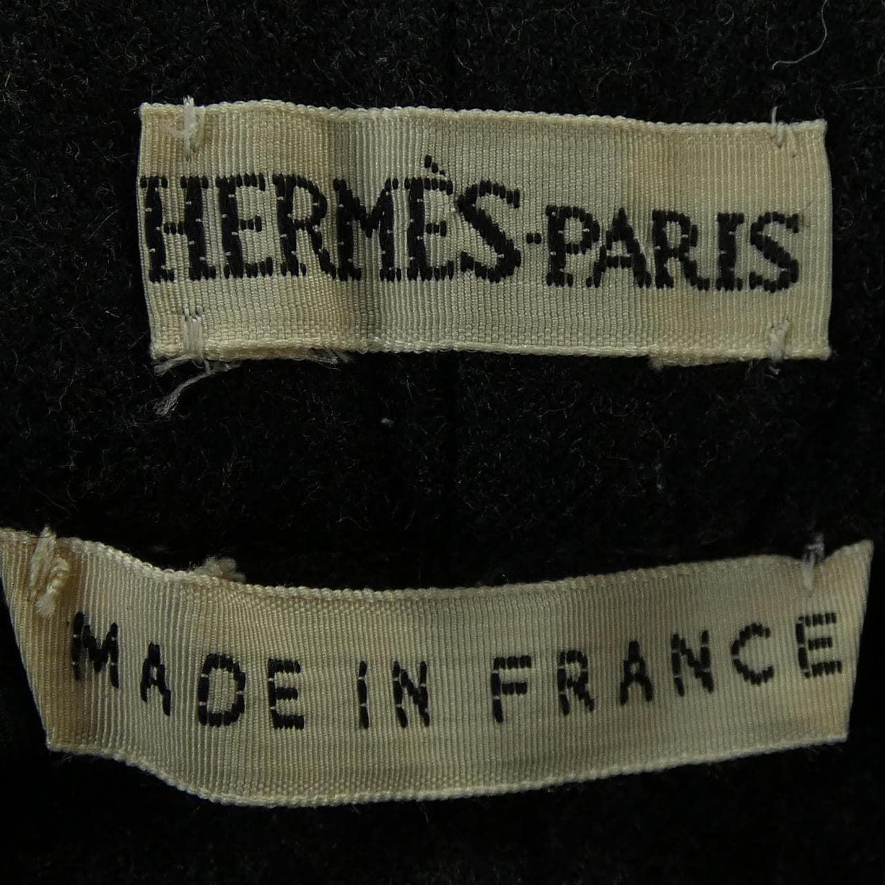 【ヴィンテージ】エルメス HERMES Hボタン ダブルサイドジップ パンツ