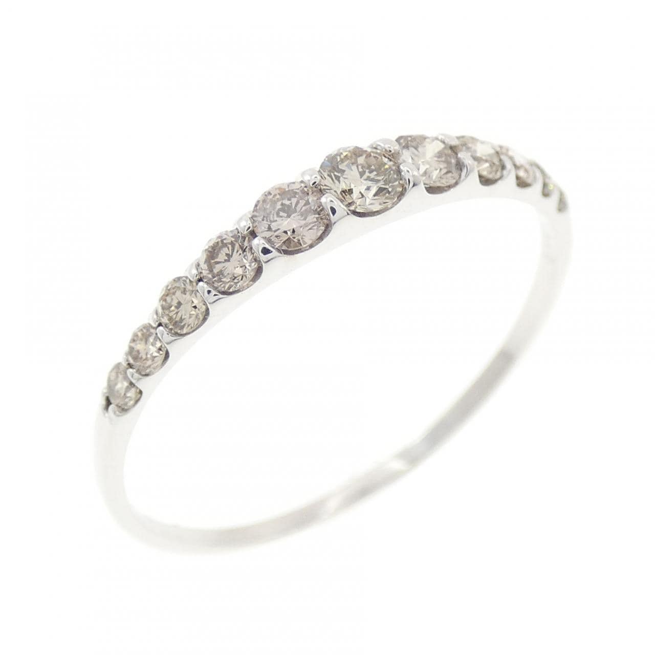 K18WG ダイヤモンド リング 0.30CT