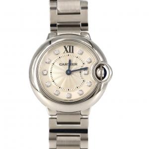 Cartier Ballon 藍色 SM･11P WE902073 SS石英