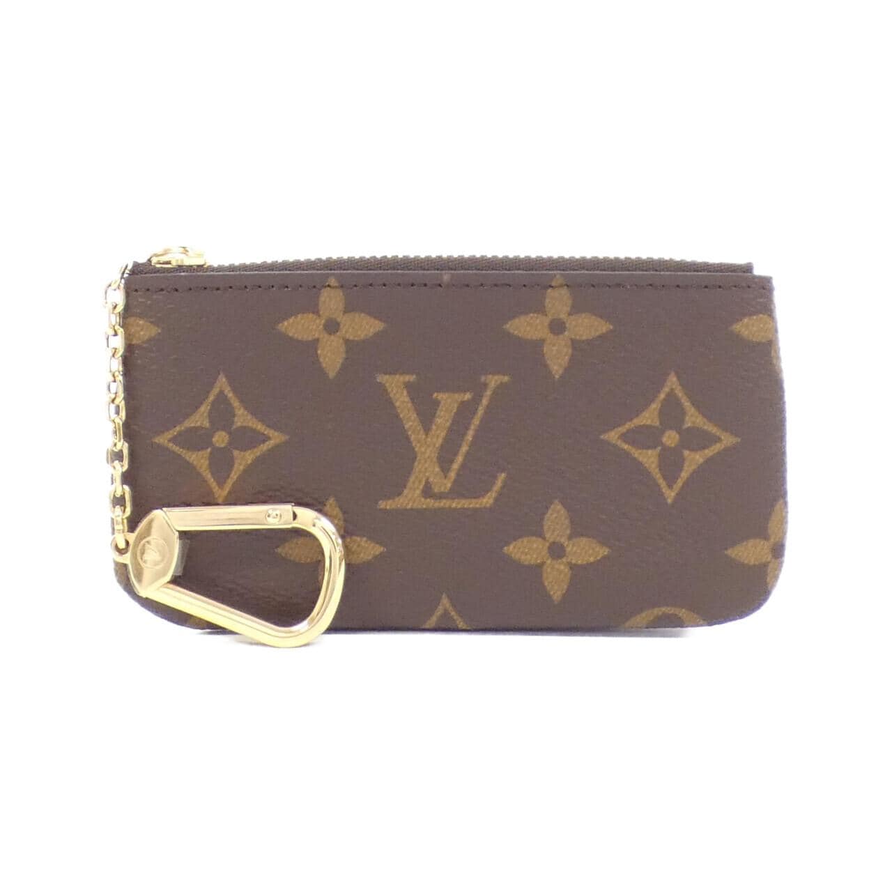 LOUIS VUITTON Monogram Card Key Case Pochette Cle M62650 Coin &amp; Key Case