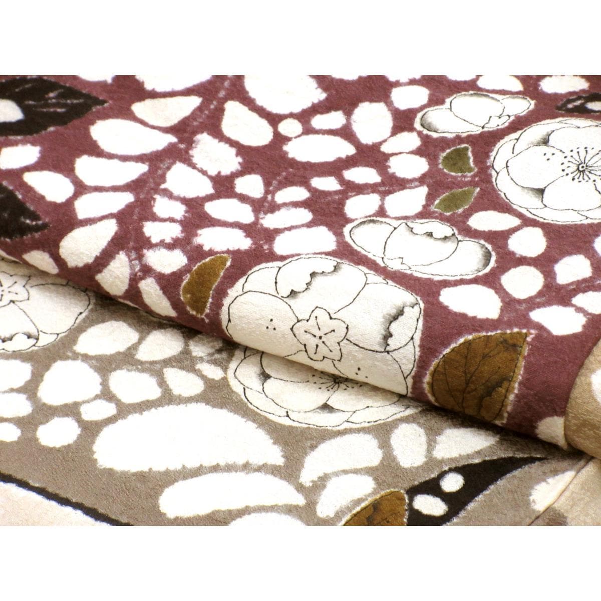 訪問着　大喜百花【青柳】