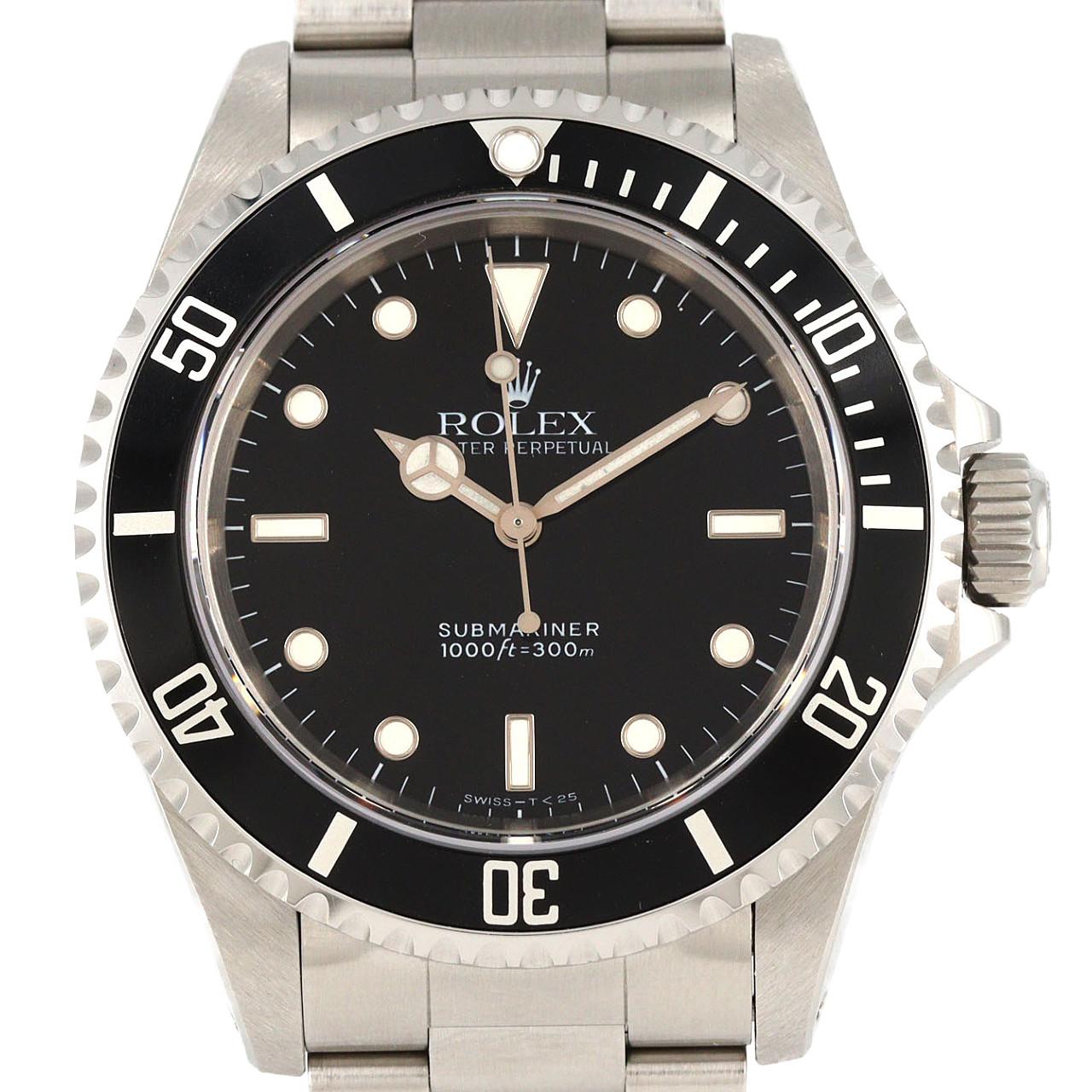 ロレックス サブマリーナーノンデイト 14060 SS 自動巻 S番