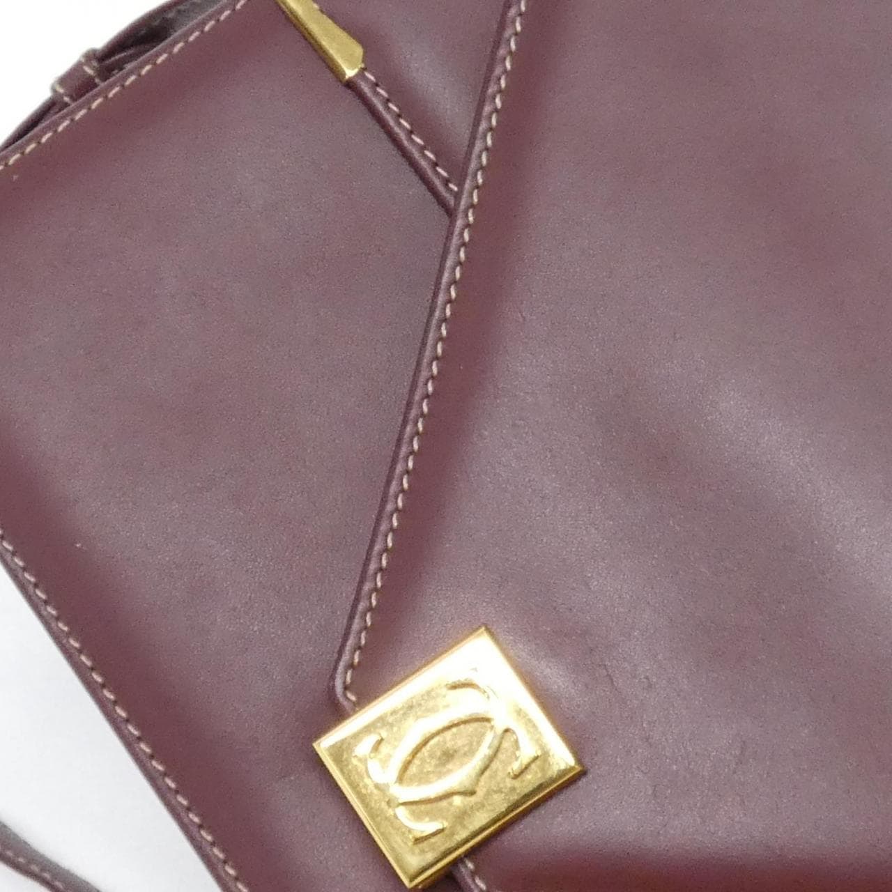 【ヴィンテージ】カルティエ MUST DE CARTIER ショルダーバッグ