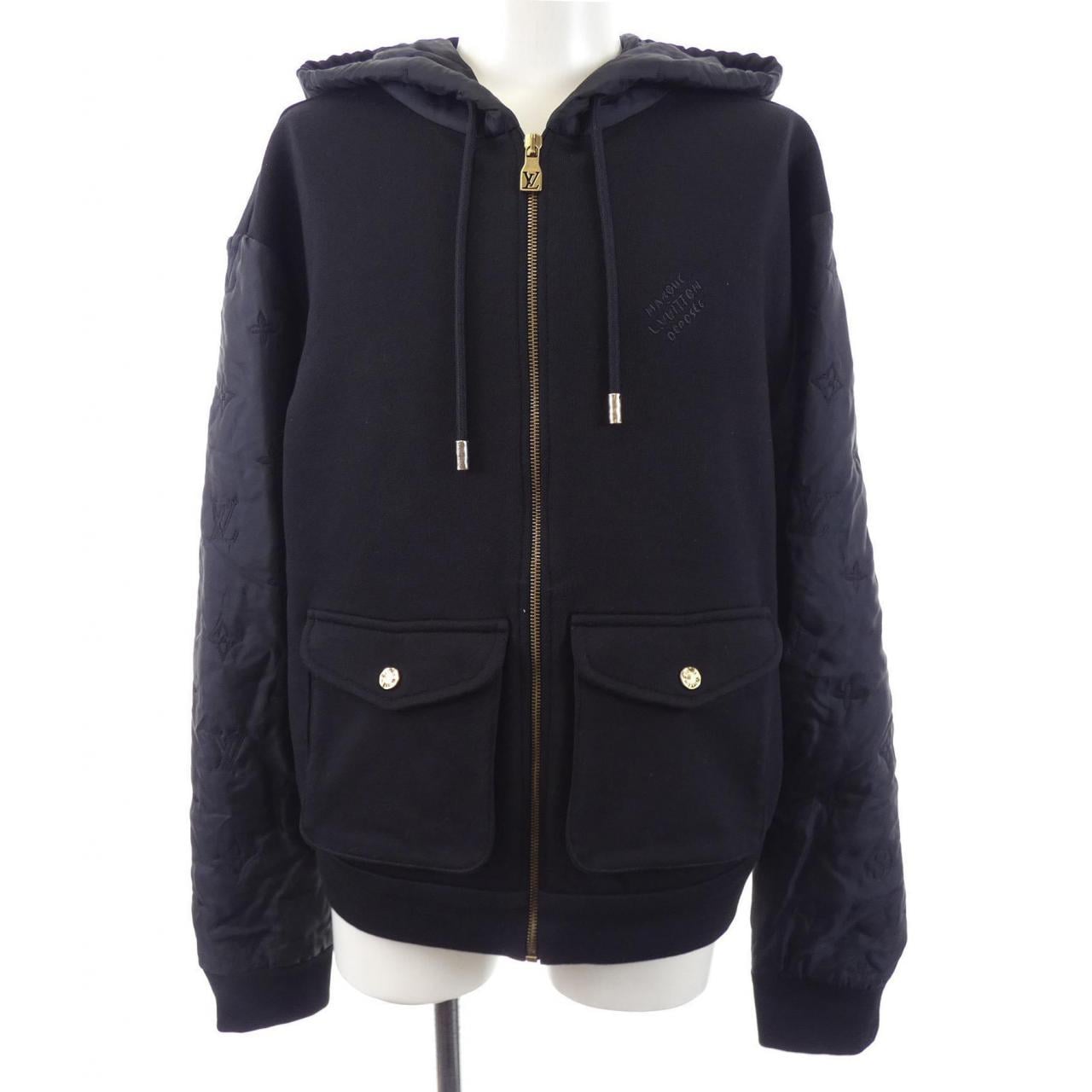 ルイヴィトン LOUIS VUITTON ハイブリットジップシグネチャーフーディ HQY68WFWC ブルゾン