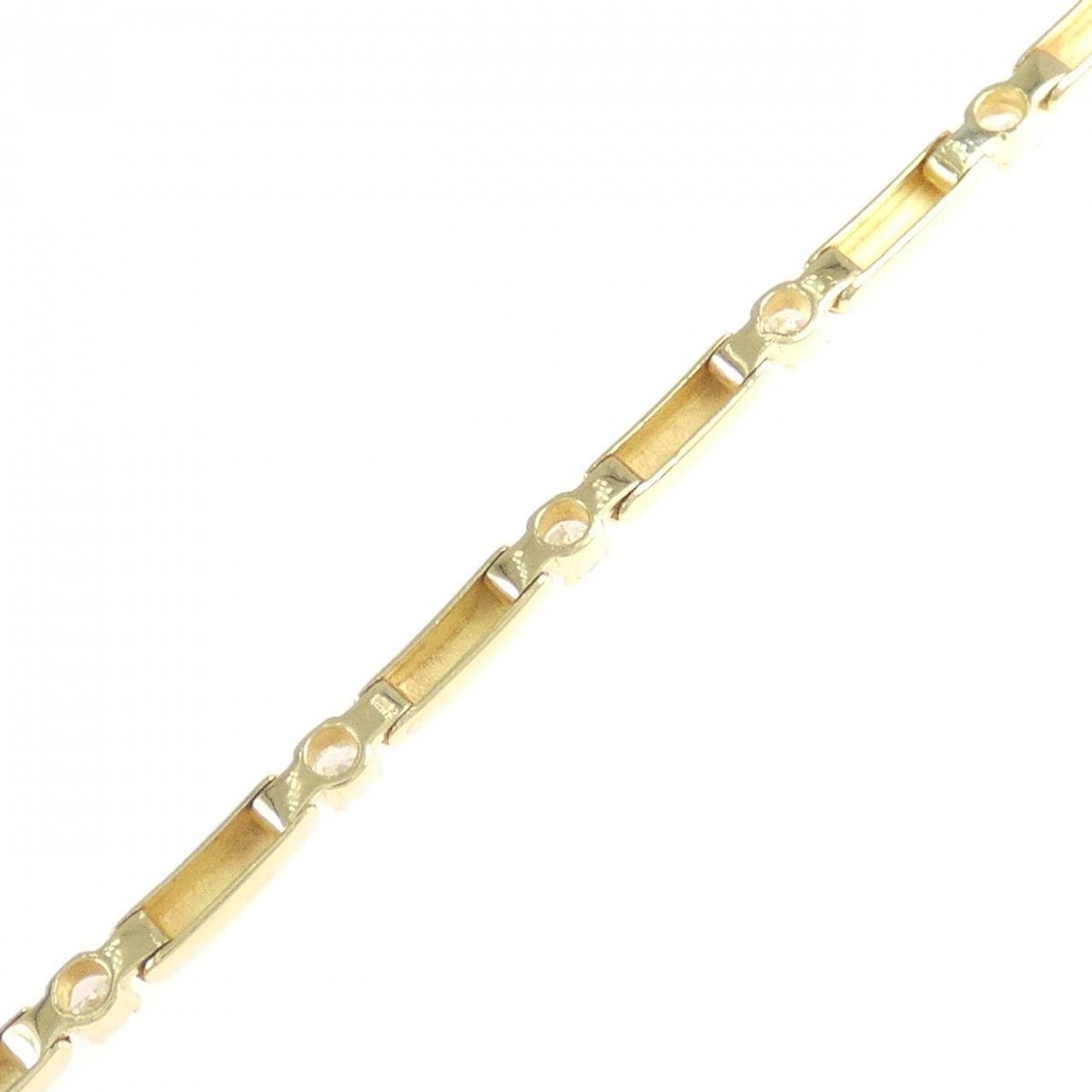 750YG ダイヤモンド ブレスレット 1.00CT