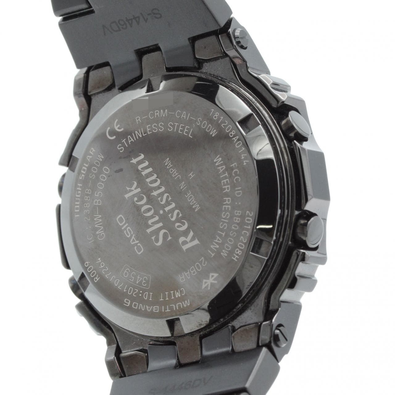 カシオ G-SHOCK 電波時計 GMW-B5000GD-1JF SS ソーラークォーツ