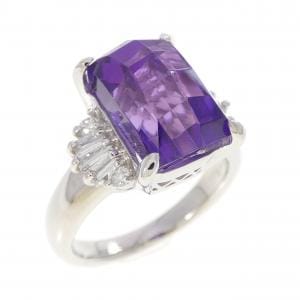 PT900 アメジスト リング 4.70CT