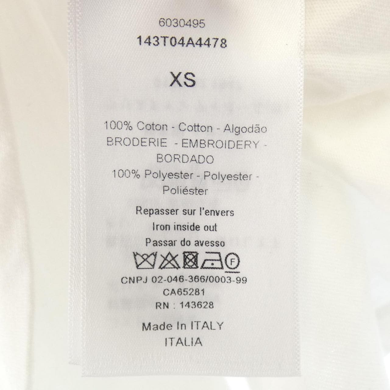 クリスチャンディオール CHRISTIAN DIOR DIOR ALPS 143T04A4478 Tシャツ