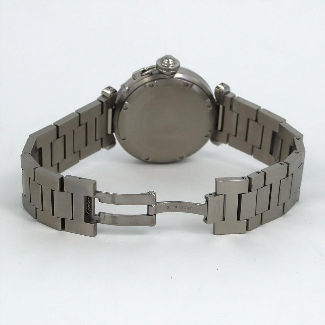 カルティエ パシャC GMT W31029M7 SS 自動巻