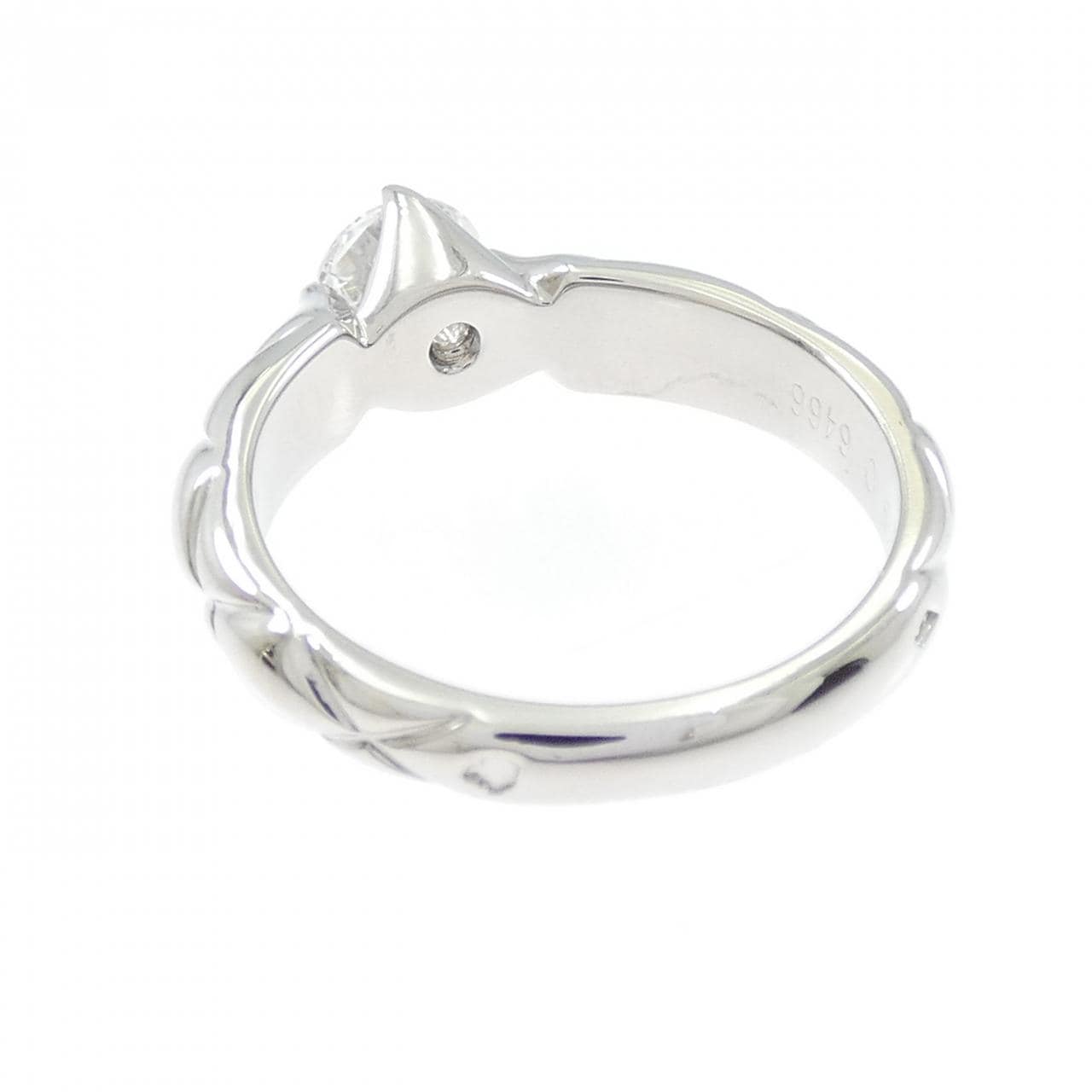 シャネル マトラッセ リング 0.50CT D VVS2 VG