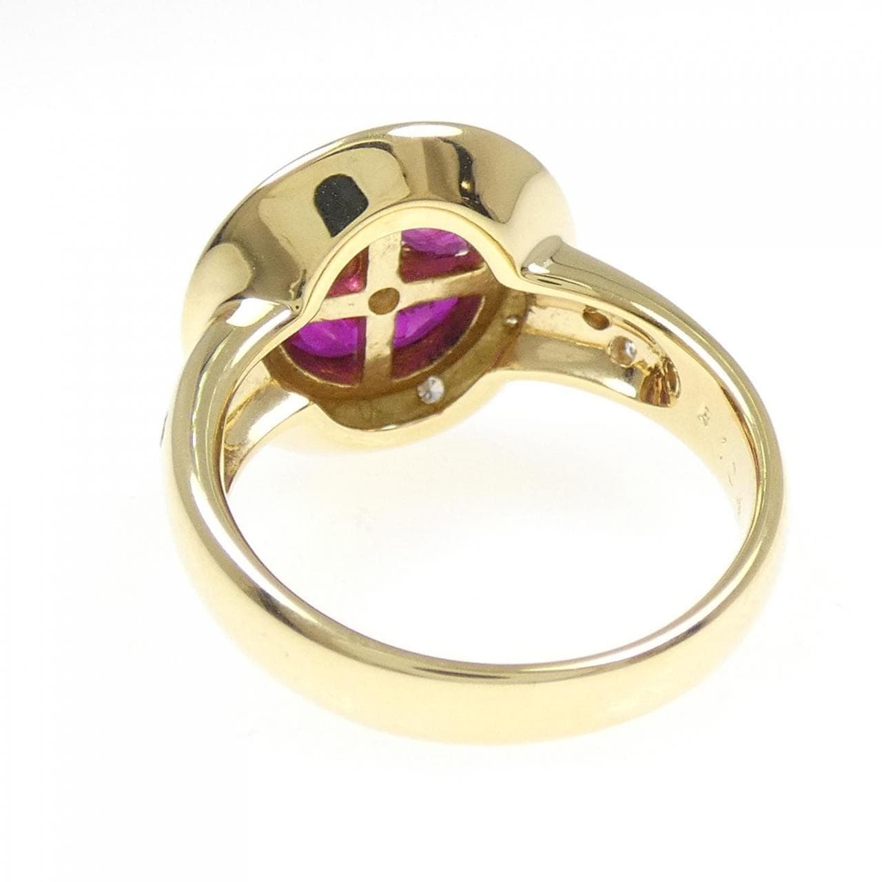 750YG紅寶石戒指1.04CT