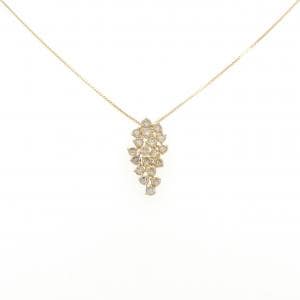 K18YG ダイヤモンド ネックレス 1.10CT