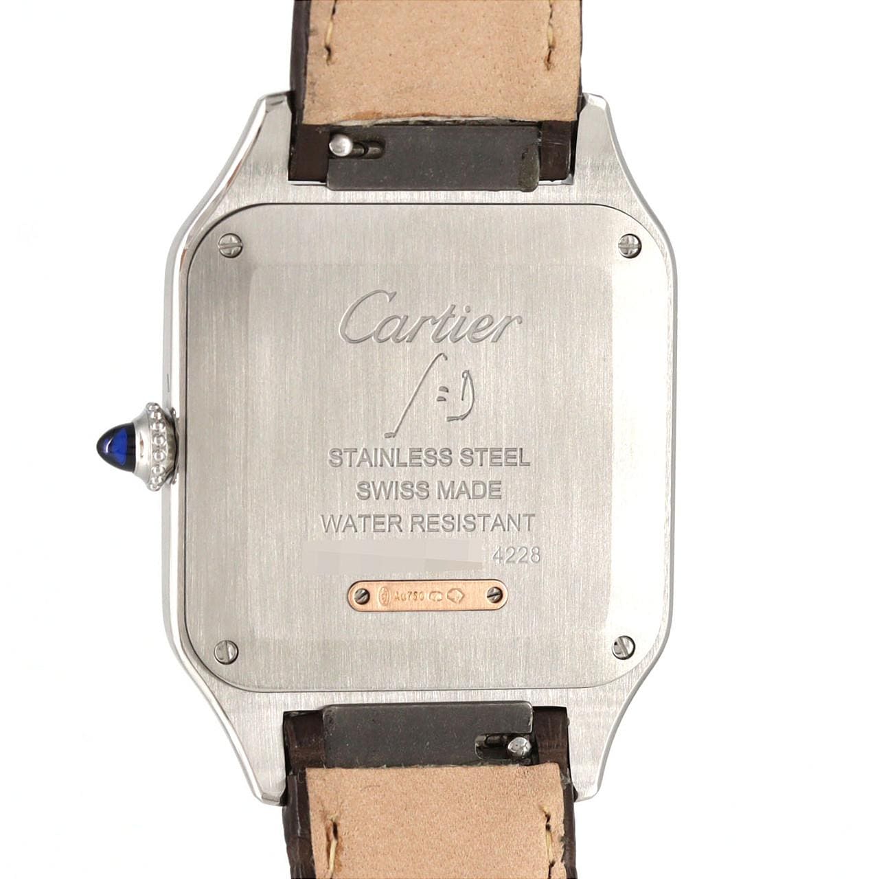 カルティエ サントスデュモンLM PGコンビ W2SA0011 SSxPG クォーツ
