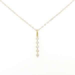 ジーエスティービー ダイヤモンド ネックレス 0.30CT