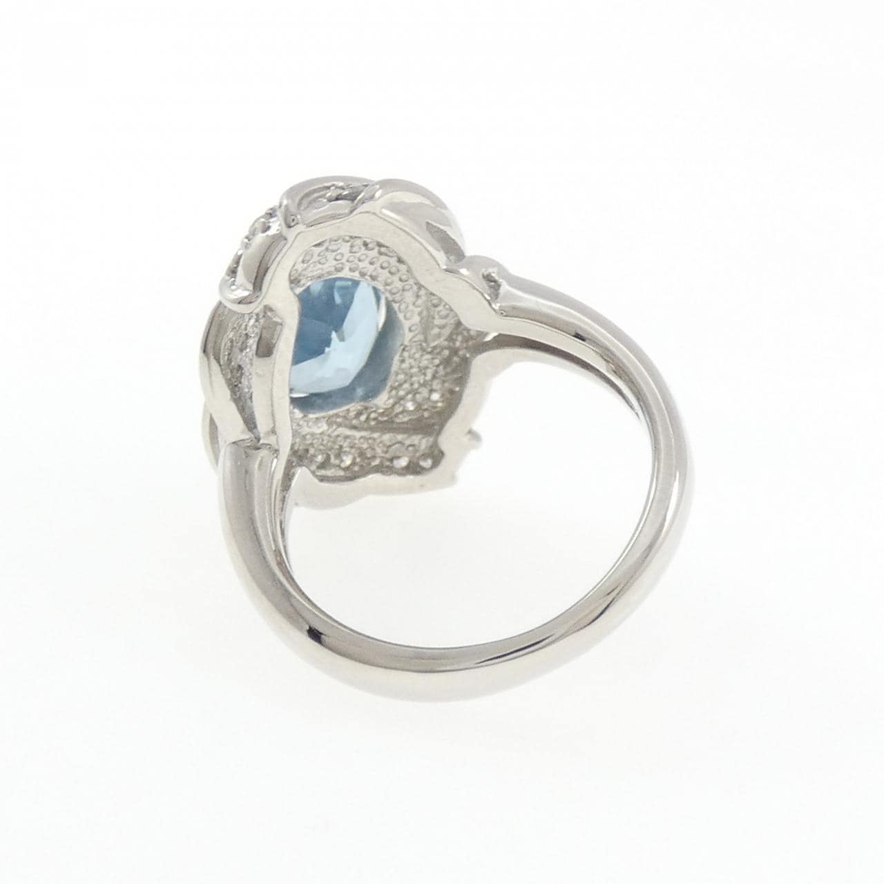 PT900 アクアマリン リング 2.26CT