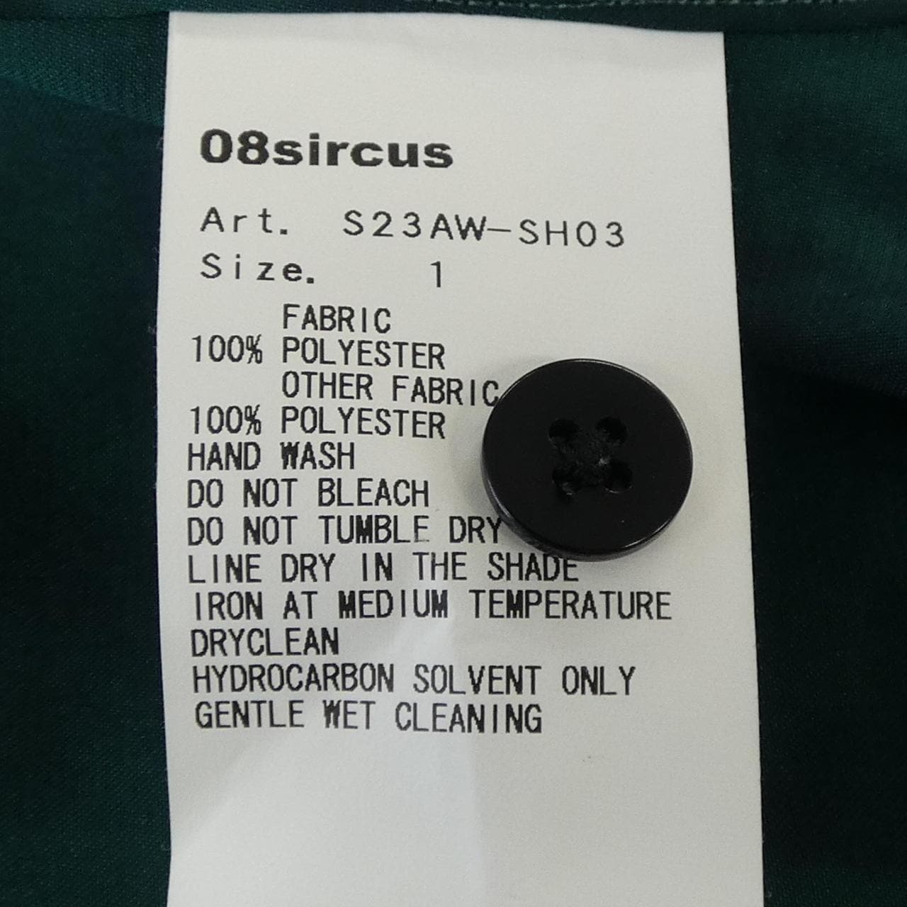 ゼロエイトサーカス 08SIRCUS シャツ