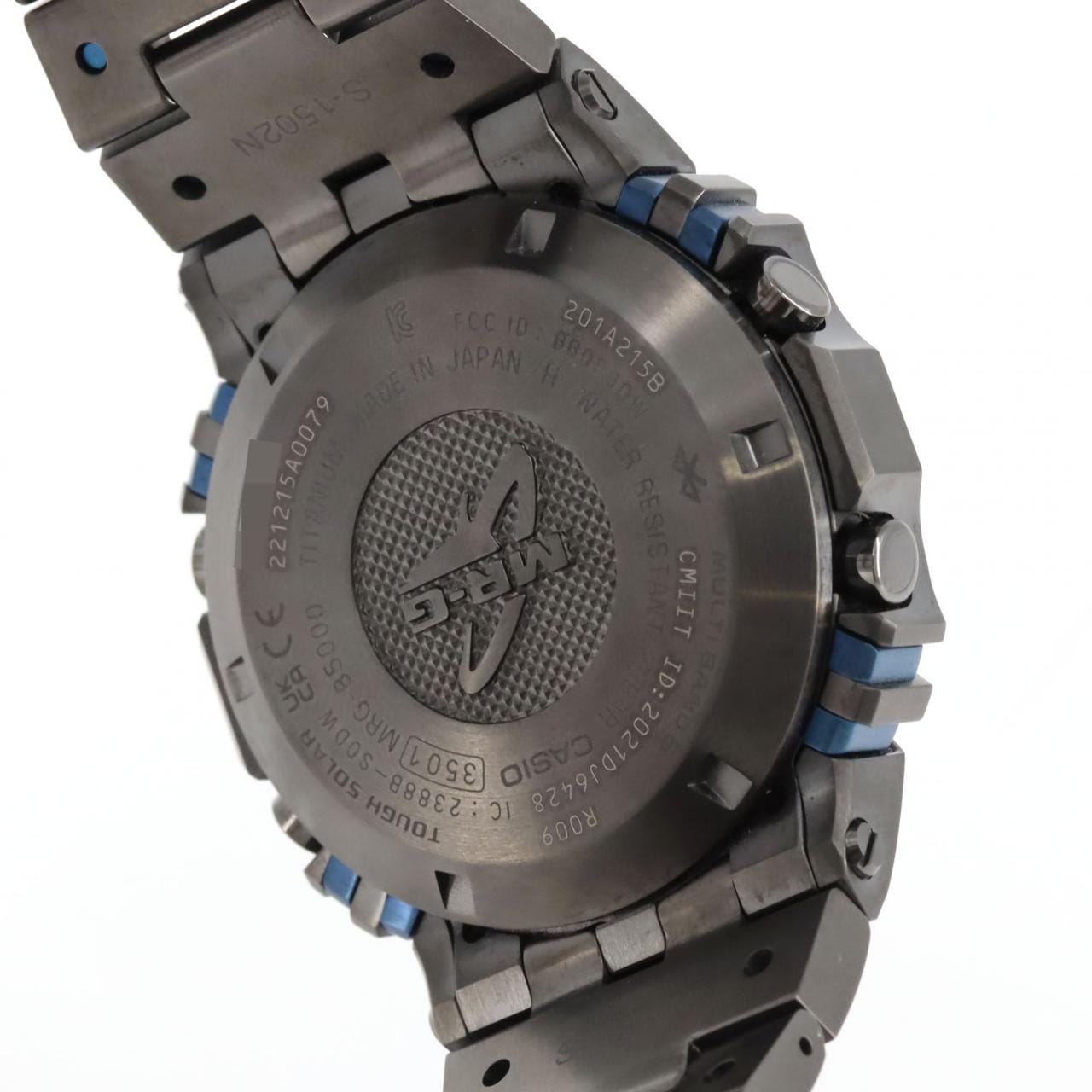 カシオ G-SHOCK･MR-G 電波時計 MRG-B5000BA-1JR TI ソーラークォーツ