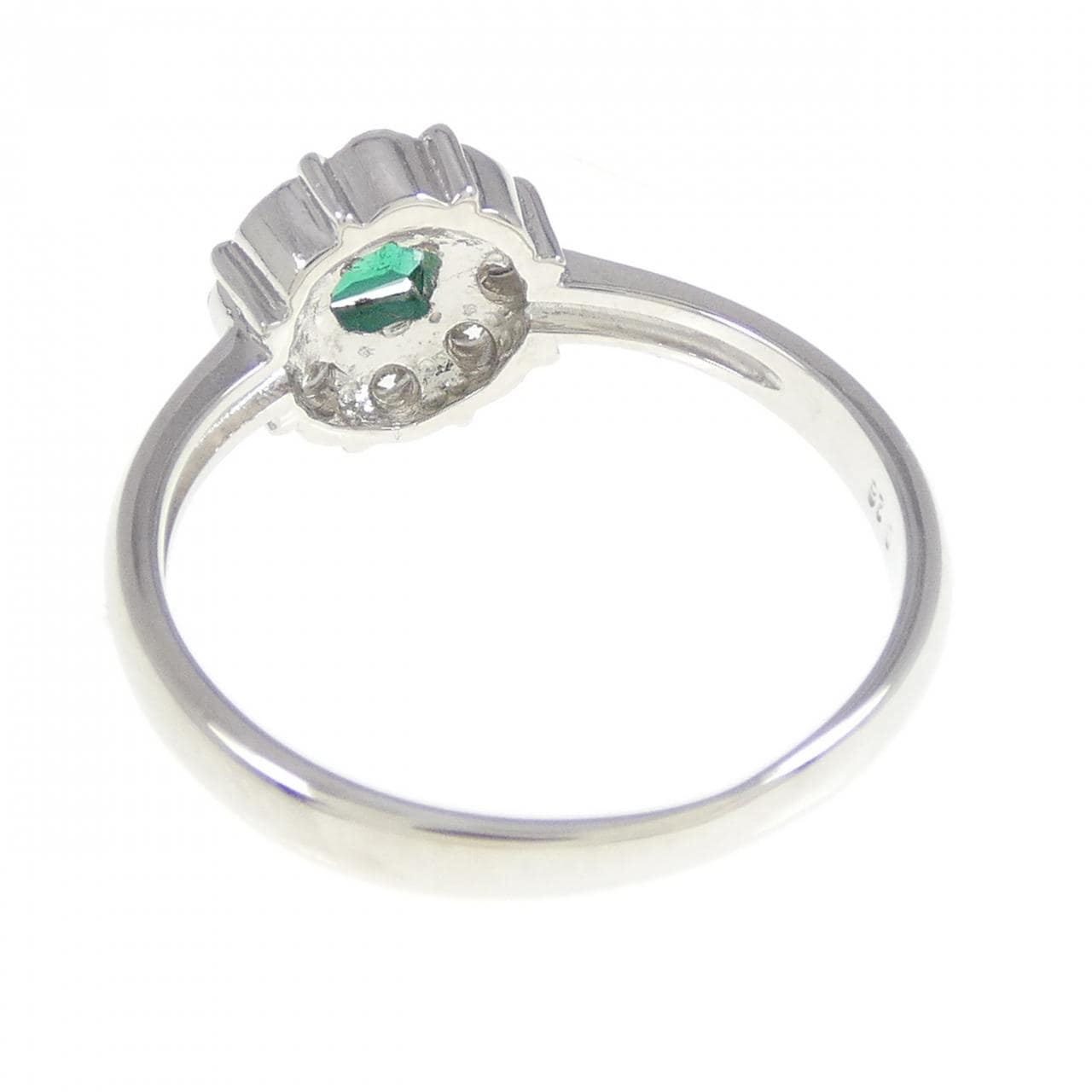 PT900翡翠戒指0.22CT