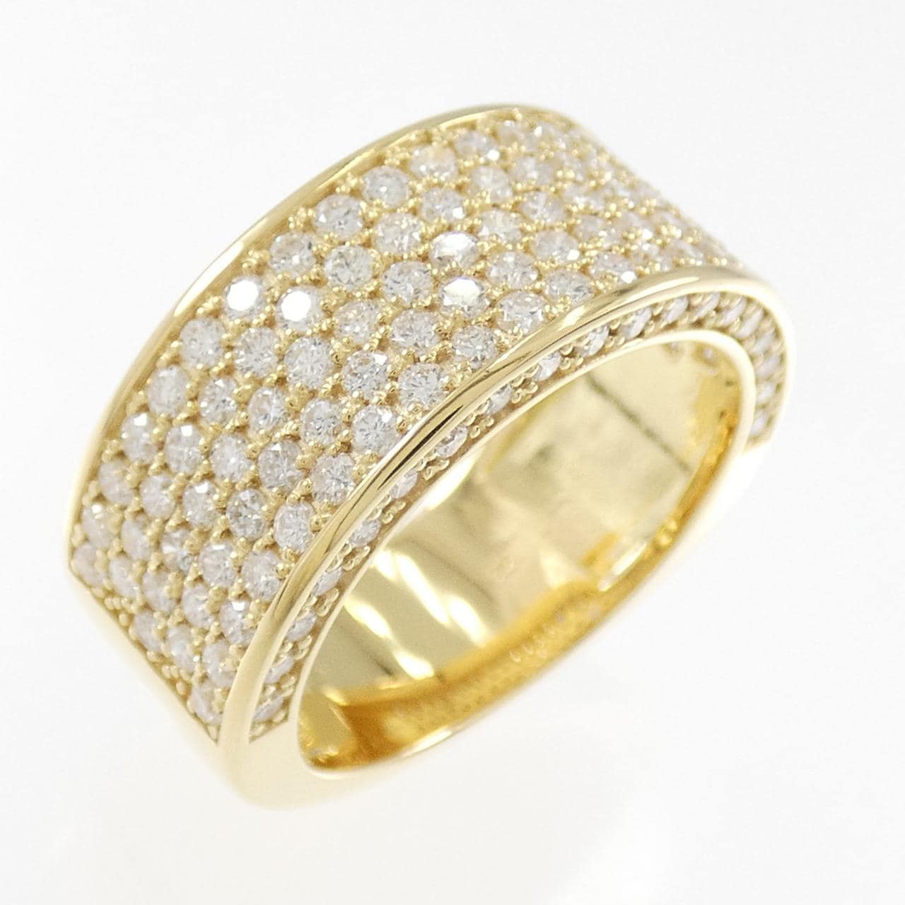 K18YG ダイヤモンド リング 1.50CT