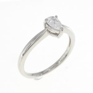 PT Diamond Ring 0.301CT D VS2 Pear Shape