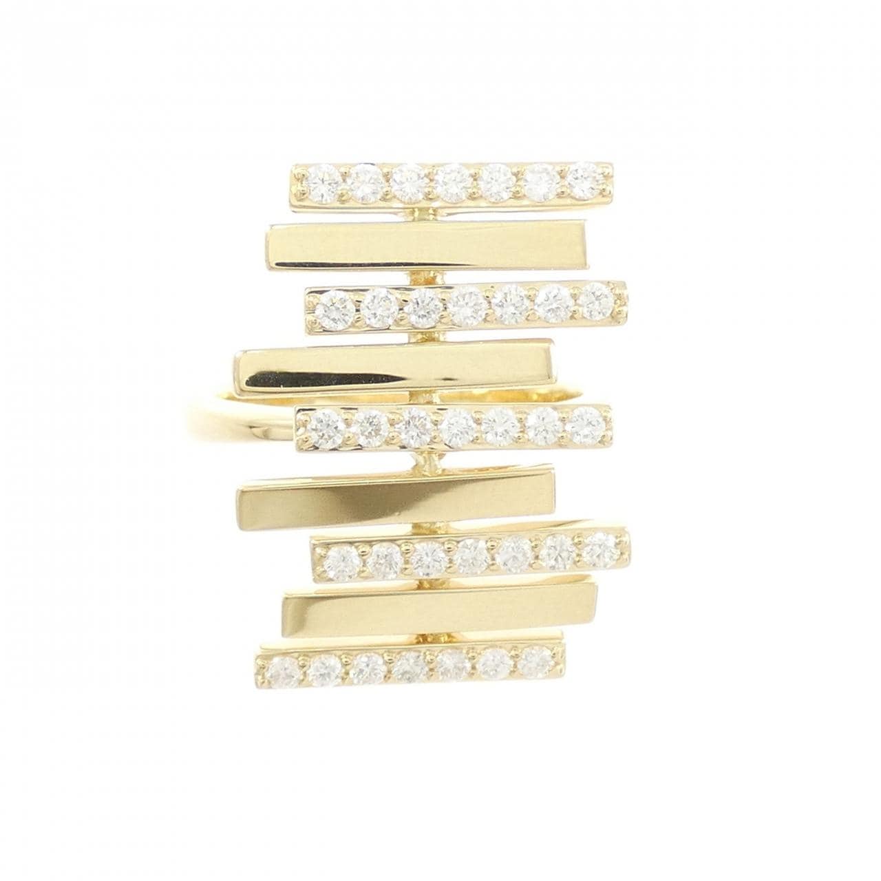 K18YG ダイヤモンド リング 0.50CT