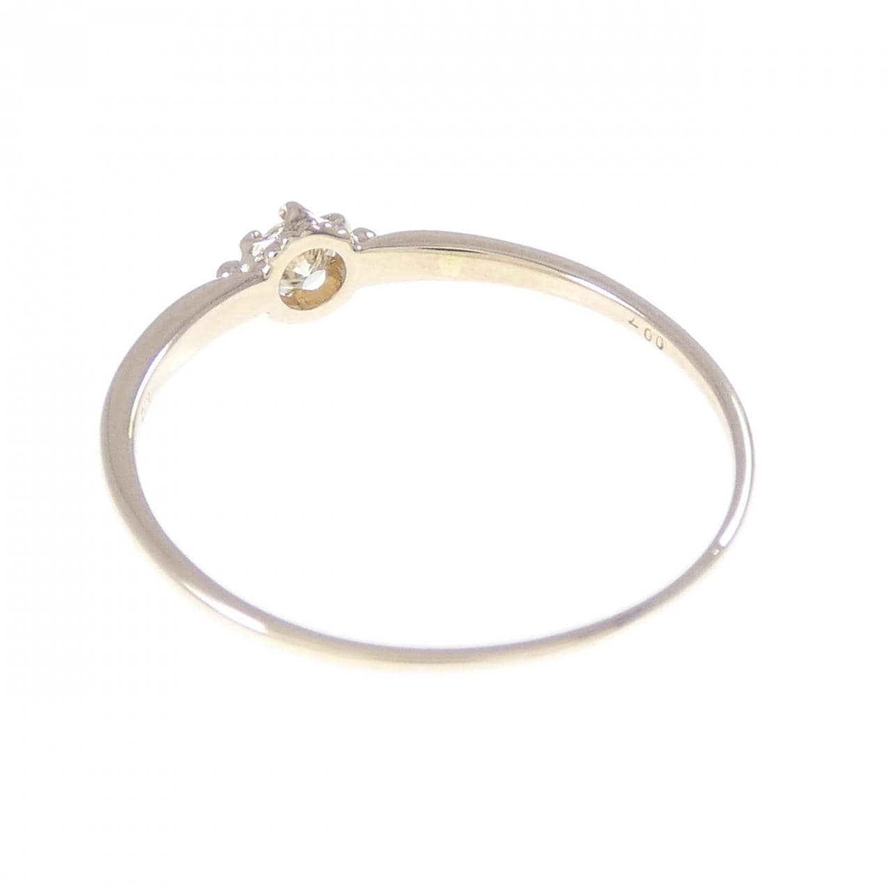 K10YG ダイヤモンド リング 0.07CT