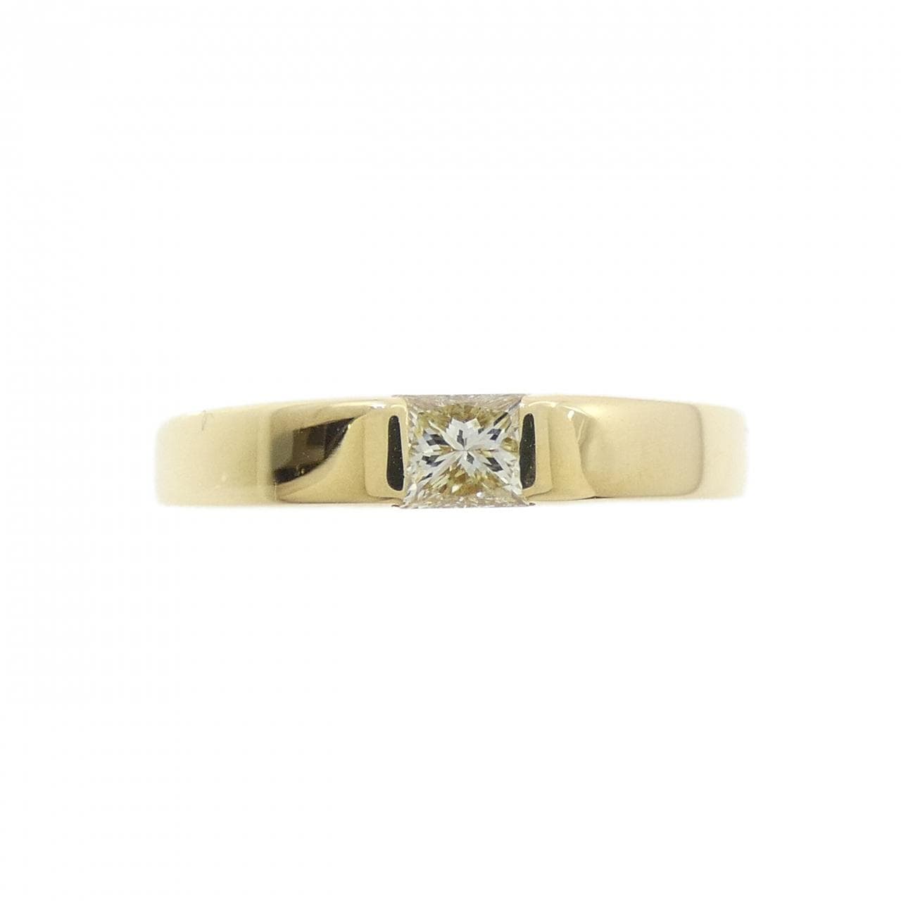 K18YG ダイヤモンド リング 0.26CT
