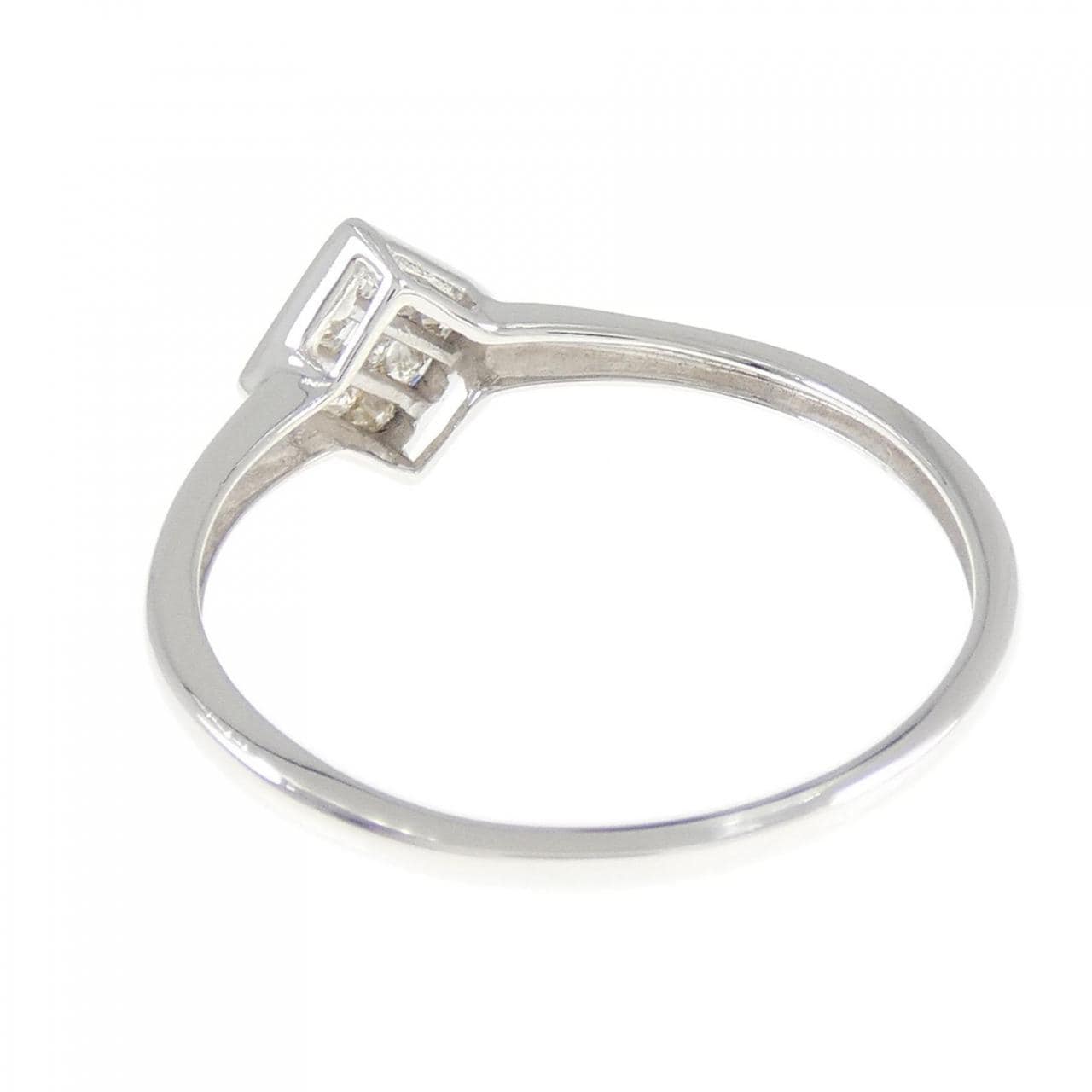 K18WG ダイヤモンド リング 0.20CT