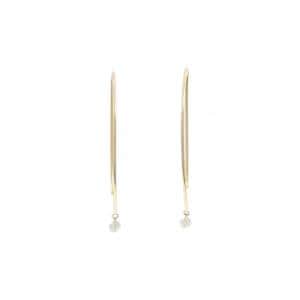 アーカー ベアリーフ ピアス 0.12CT