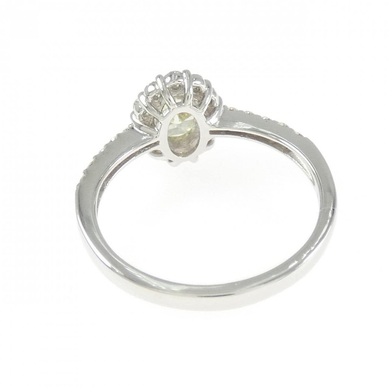 PT900 ダイヤモンド リング 0.627CT VLY-VS1 ファンシーカット