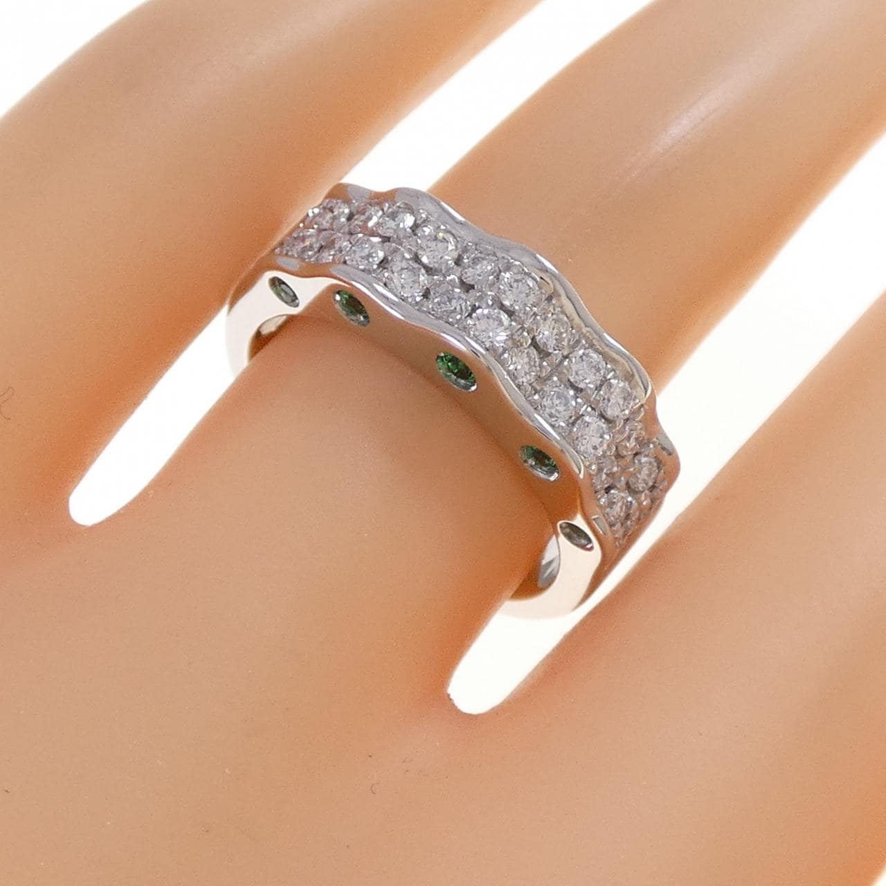 PT900 ダイヤモンド リング 0.19CT