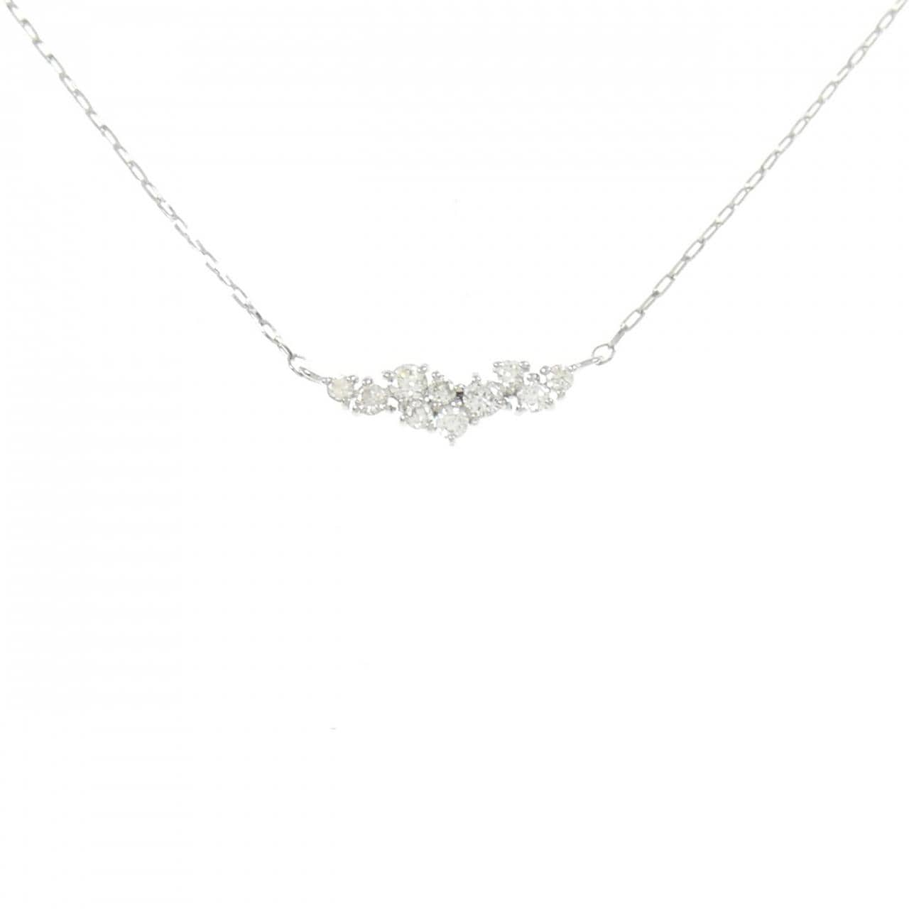 [BRAND NEW] PT Diamond Necklace 0.10CT