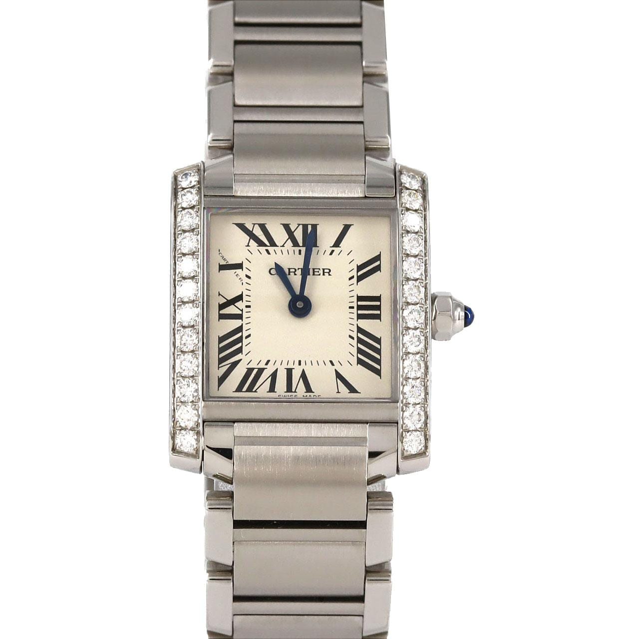 カルティエ タンクフランセーズSM/D W4TA0008 SS クォーツ