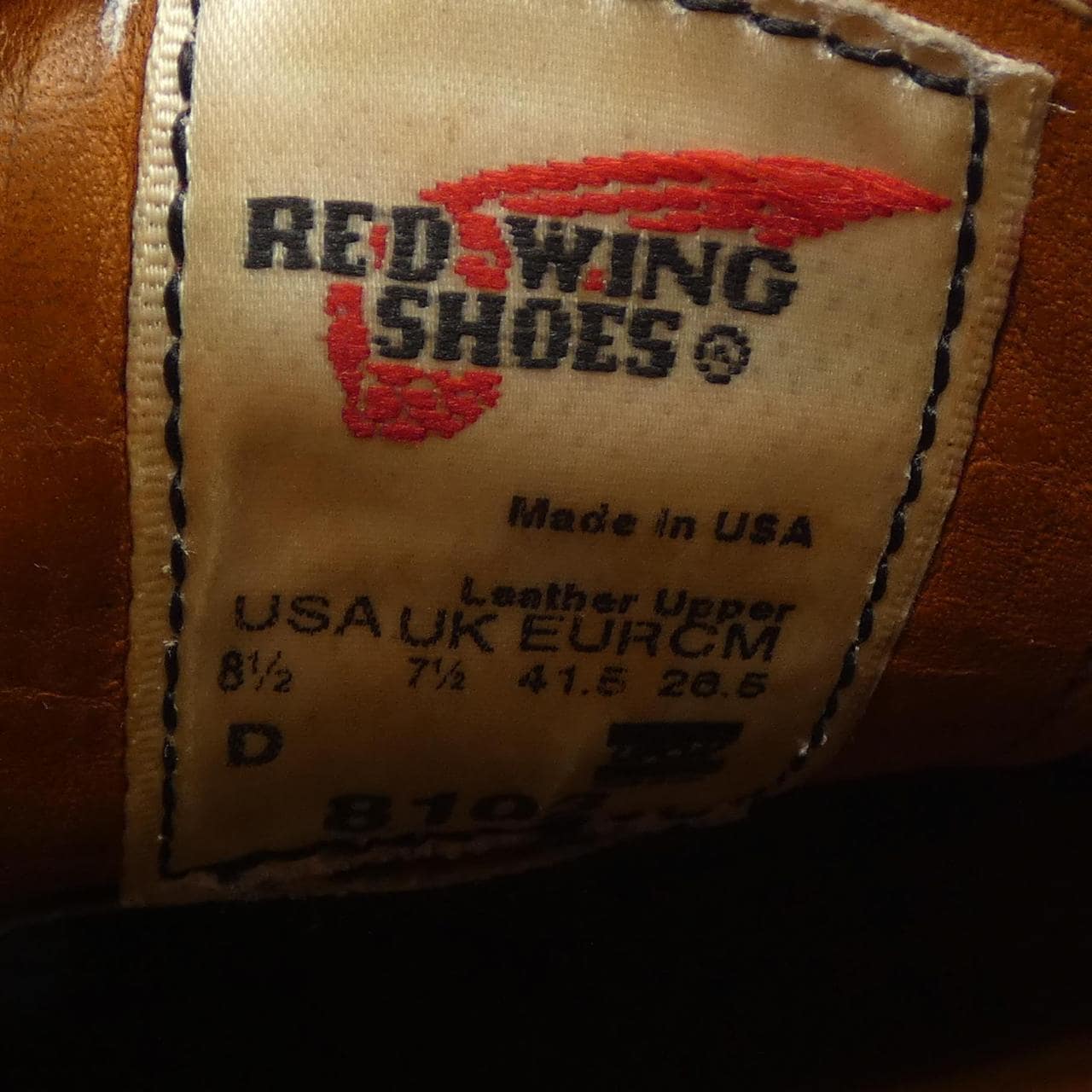 レッドウィング RED WING 8103 シューズ