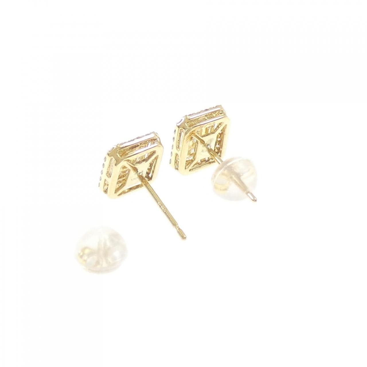 K18YG ダイヤモンド ピアス 0.50CT