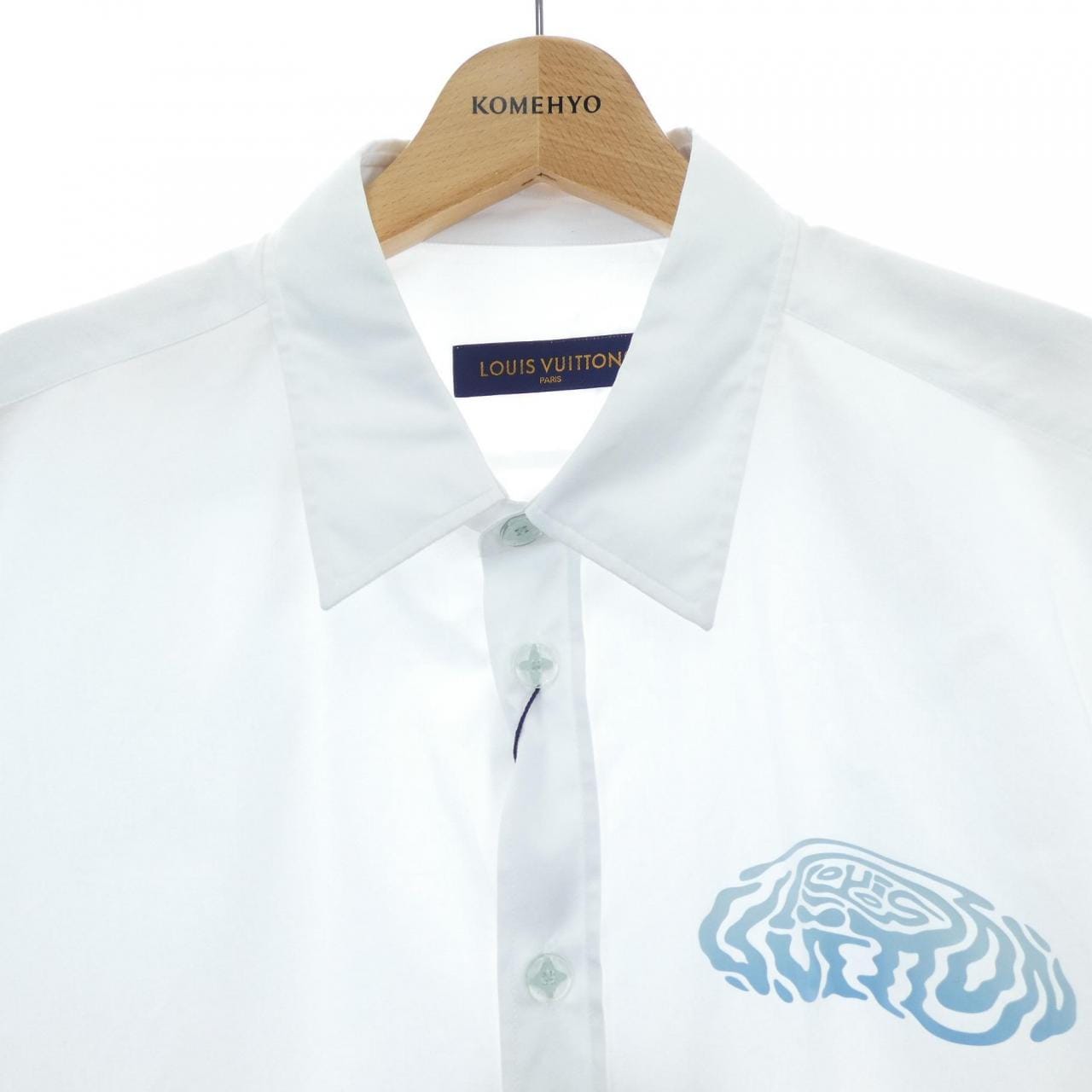 ルイヴィトン LOUIS VUITTON ロングスリーブコットンシャツ HPS52WZJ9 シャツ