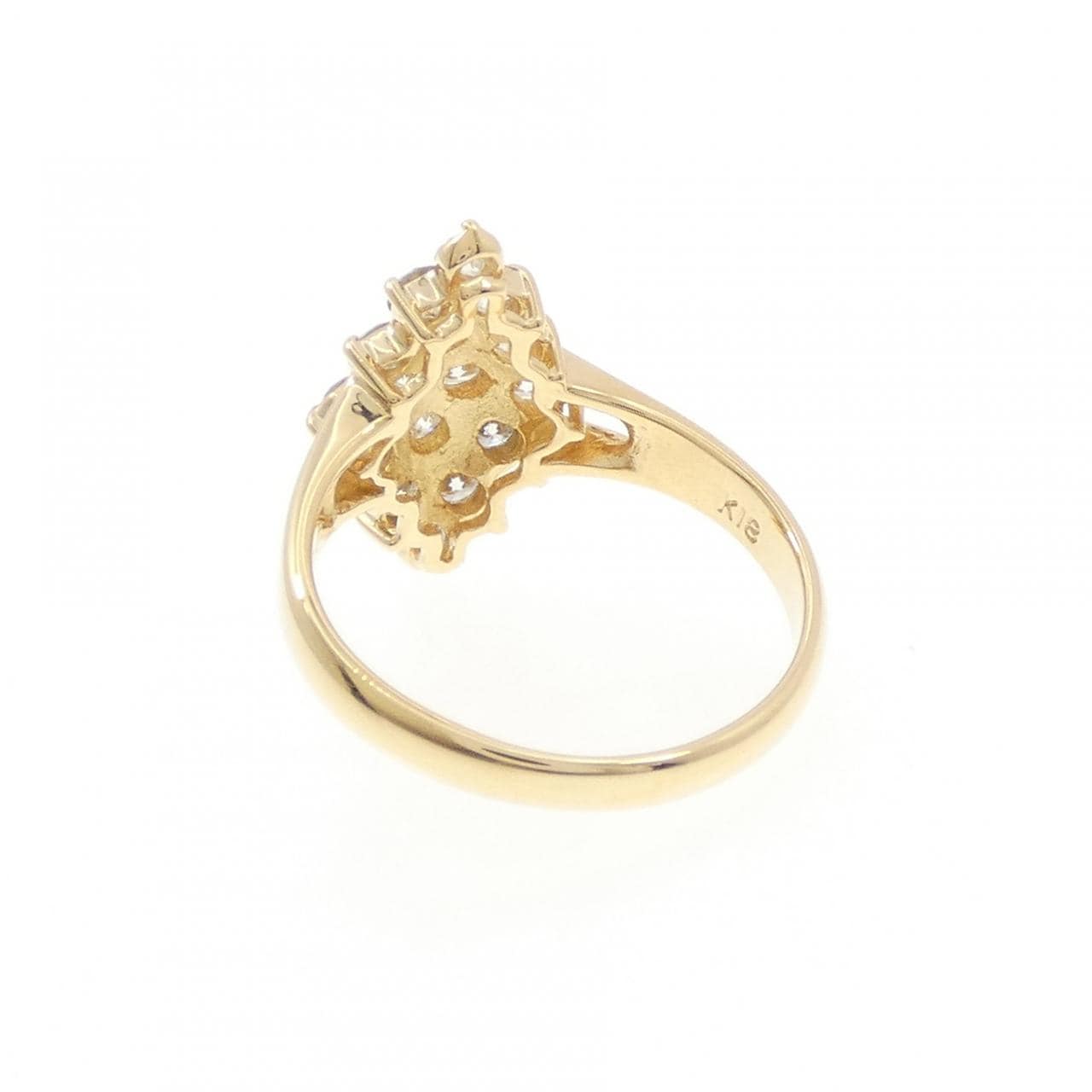 K18YG ダイヤモンド リング 1.05CT