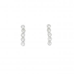 K18WG ダイヤモンド ピアス 0.20CT