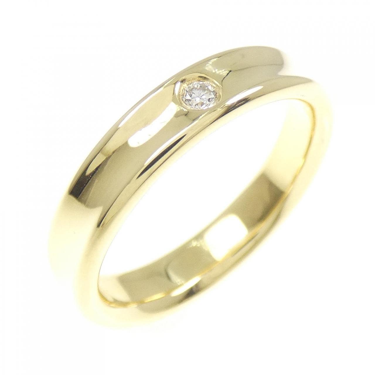 K18YG ダイヤモンド リング 0.03CT