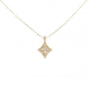 アガット ダイヤモンド ネックレス 0.01CT