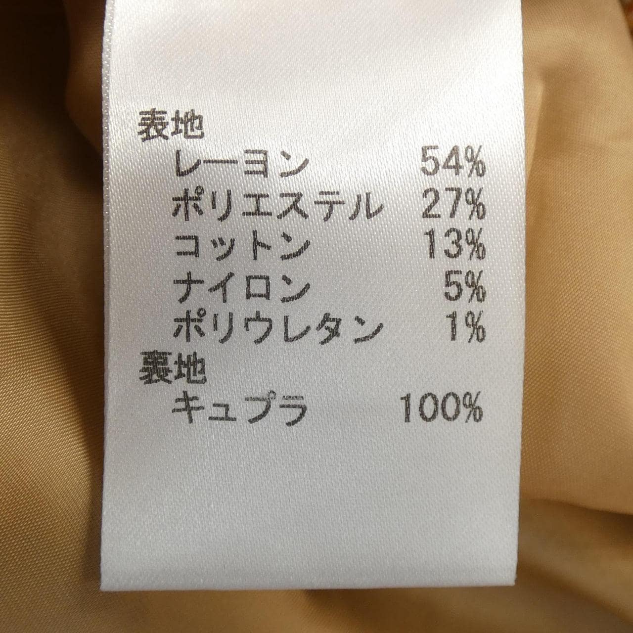 ロシャス ROCHAS ノーカラージャケット