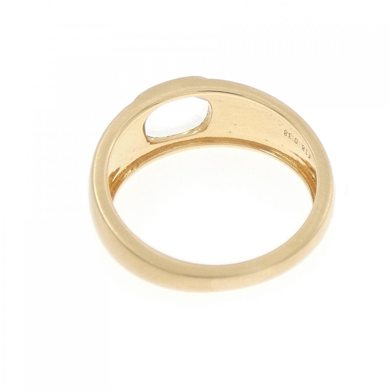 【新品】K18YG ダイヤモンド リング 0.38CT