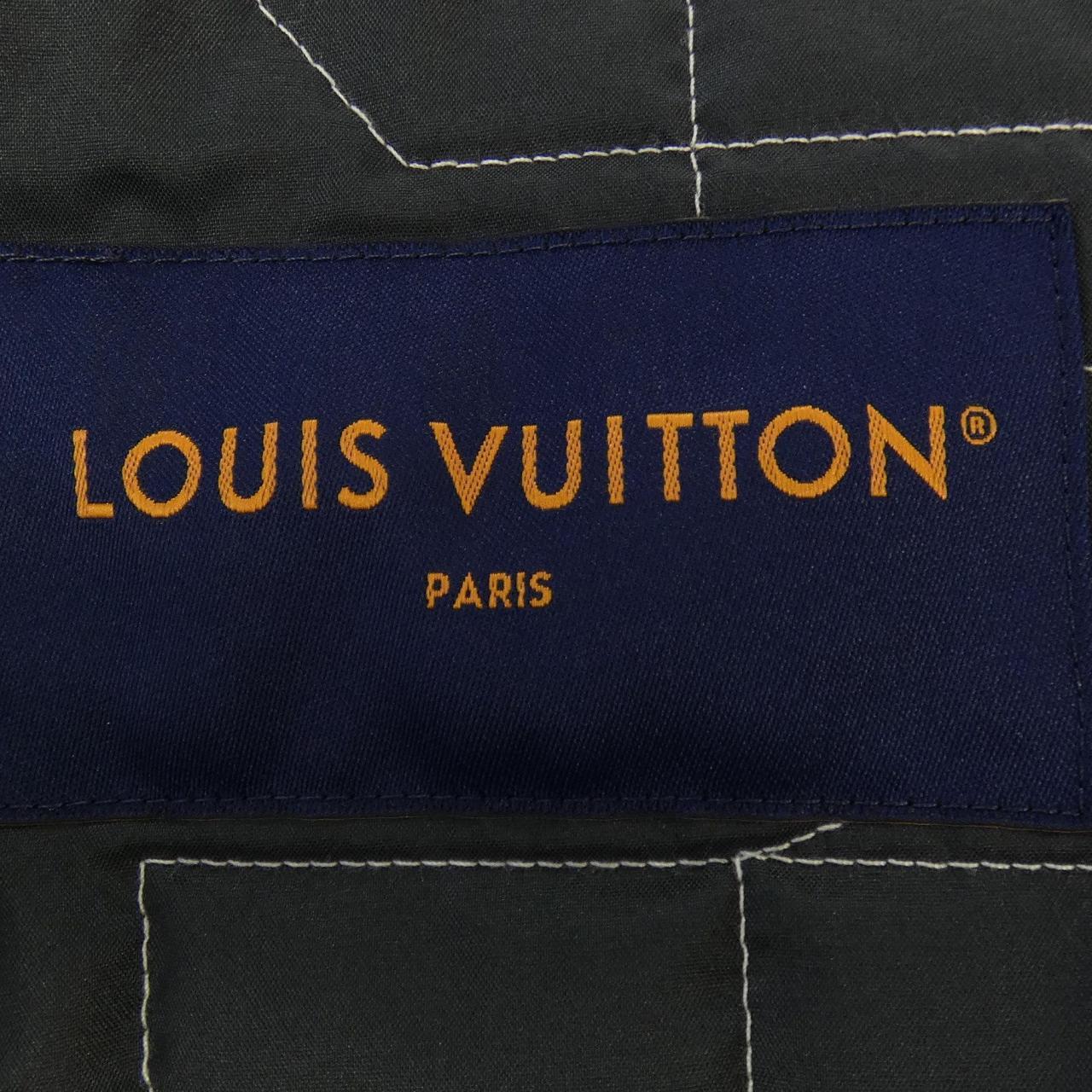 ルイヴィトン LOUIS VUITTON バイカラーパデッドフーデッドブルゾン HOB03WJ34 ジャケット