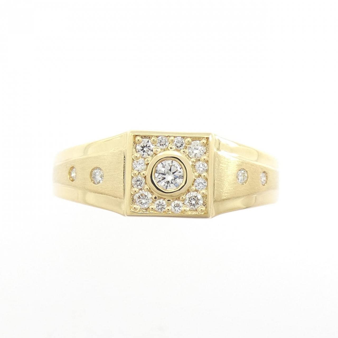 【新品】K18YG ダイヤモンド リング 0.26CT