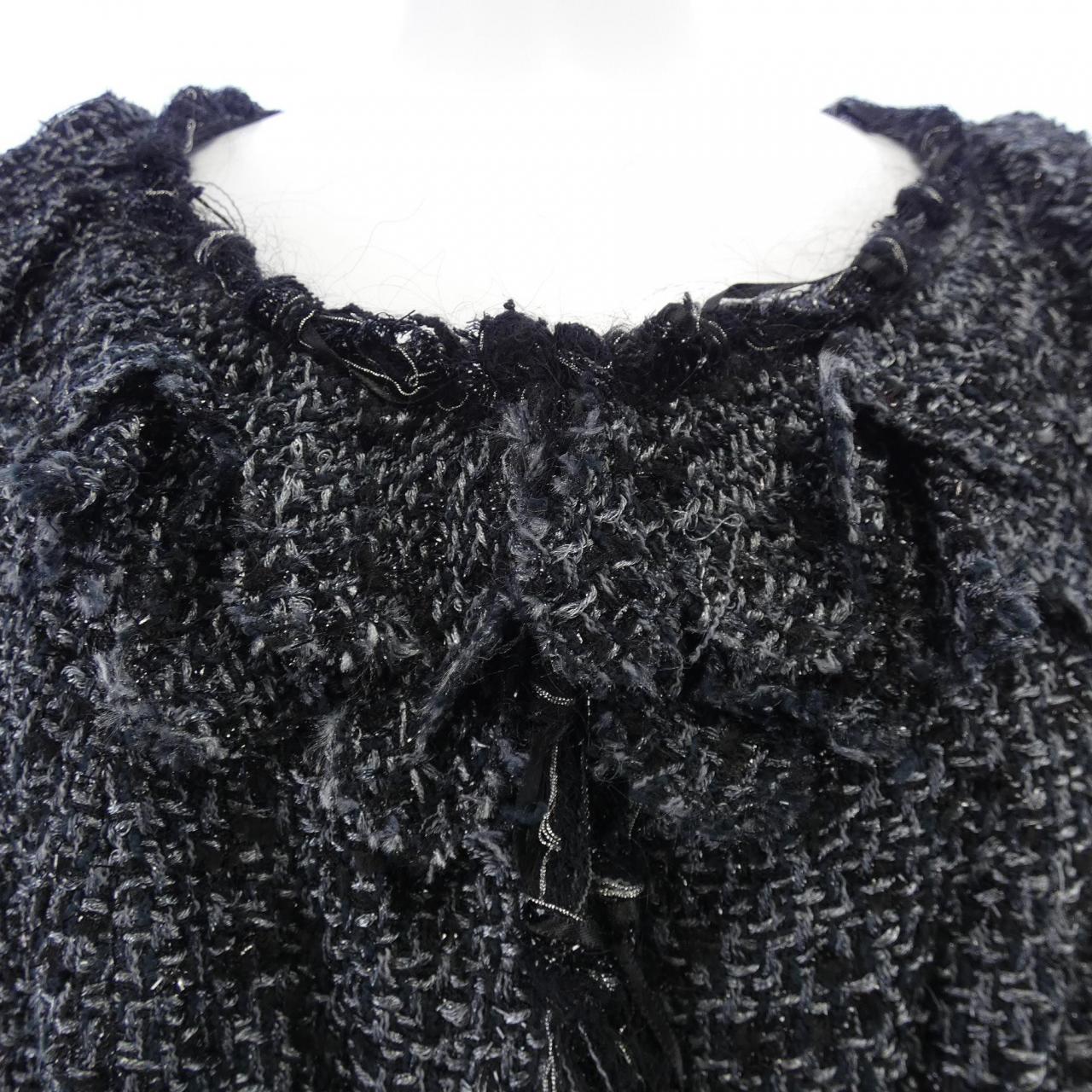 【ヴィンテージ】シャネル CHANEL P28902V18105 06A ノーカラージャケット