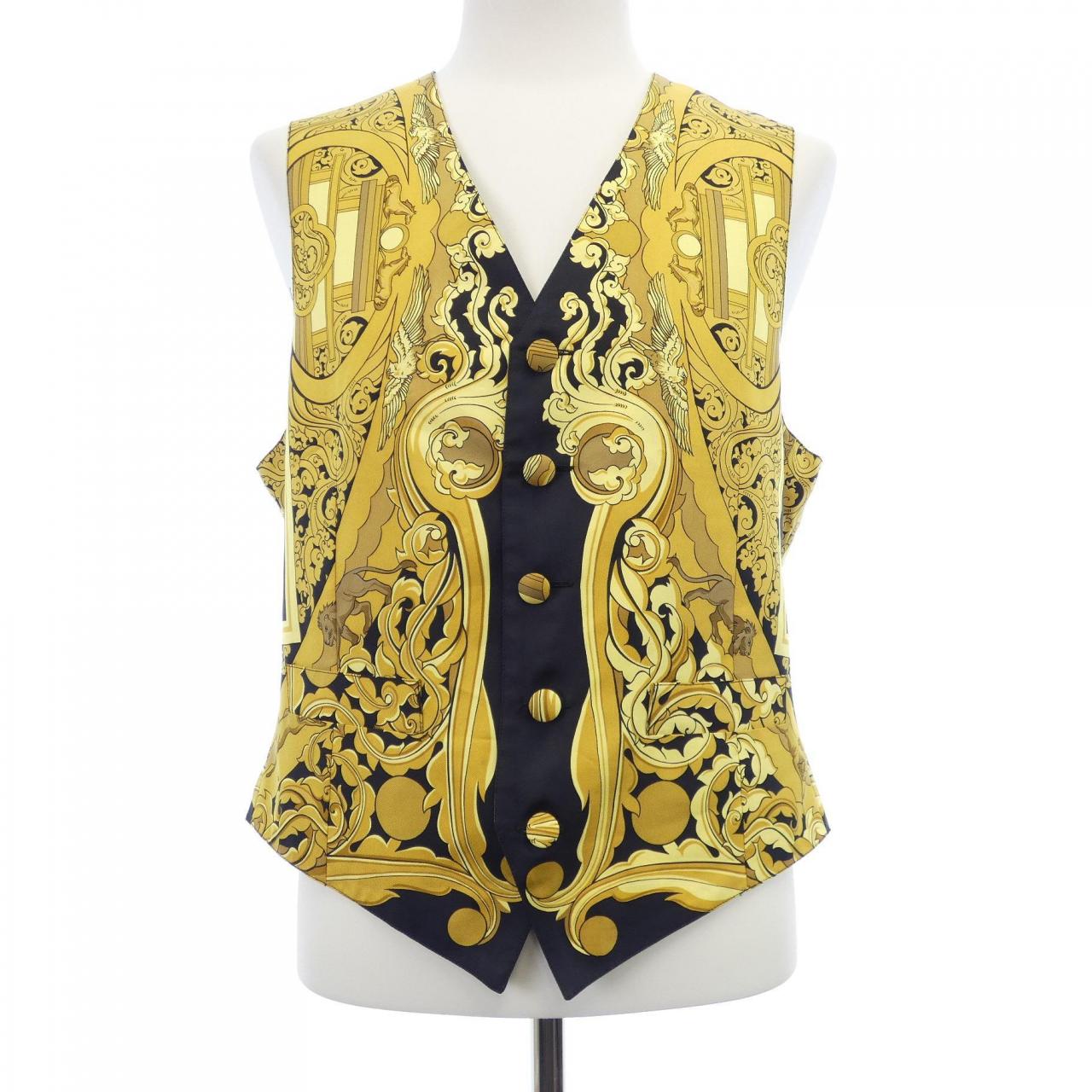 【ヴィンテージ】エルメス HERMES ANIMAUX SOLAIRES ベスト