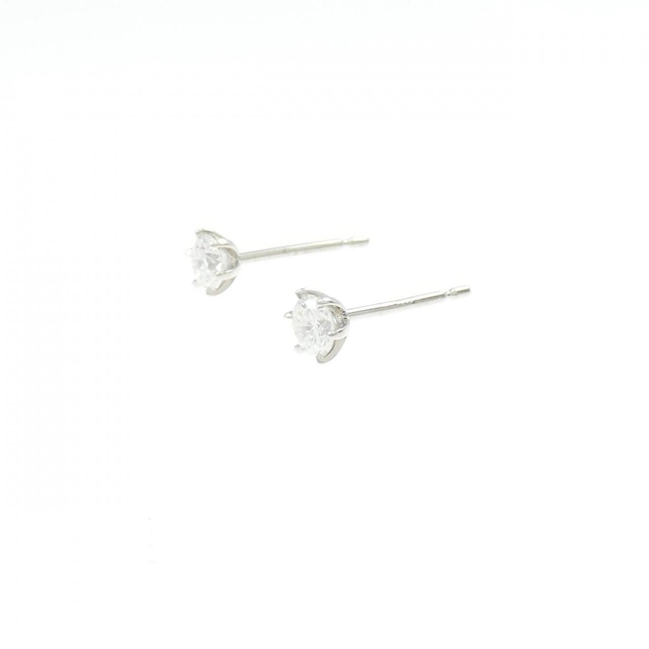 【リメイク】PT900/ST ダイヤモンド ピアス 0.204CT 0.205CT D-E VS1-2 VG-GOOD