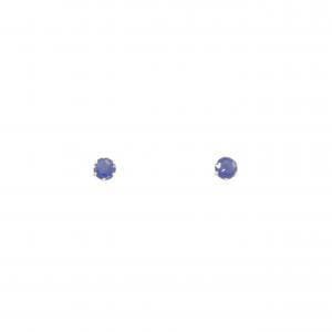 【新品】K18YG サファイヤ ピアス 0.20CT