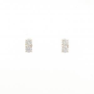 【リメイク】K10YG ダイヤモンド ピアス 0.30CT