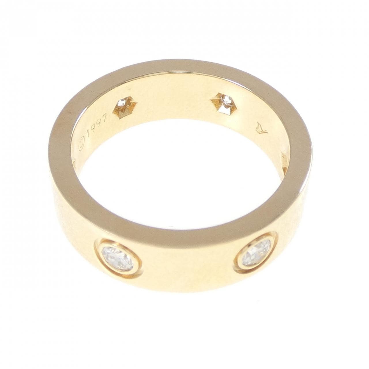 カルティエ ラブ フルダイヤ リング